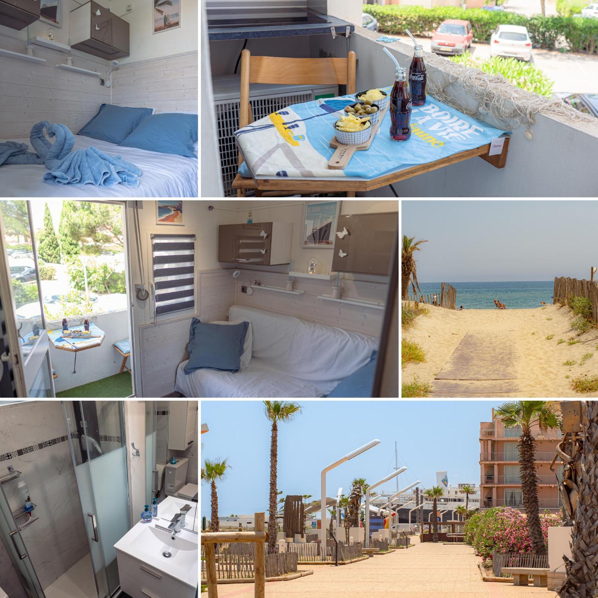 Agreable Studio Les Pieds Dans L'Eau 르발카레스 외부 사진